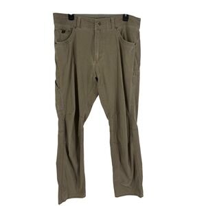 KUHL Revolvr Pants Mens 36x32 Olive Green Patina Hiking Outdoor Gorpcore